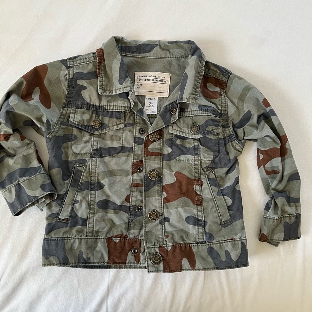 Carter Camo Jacket 2T